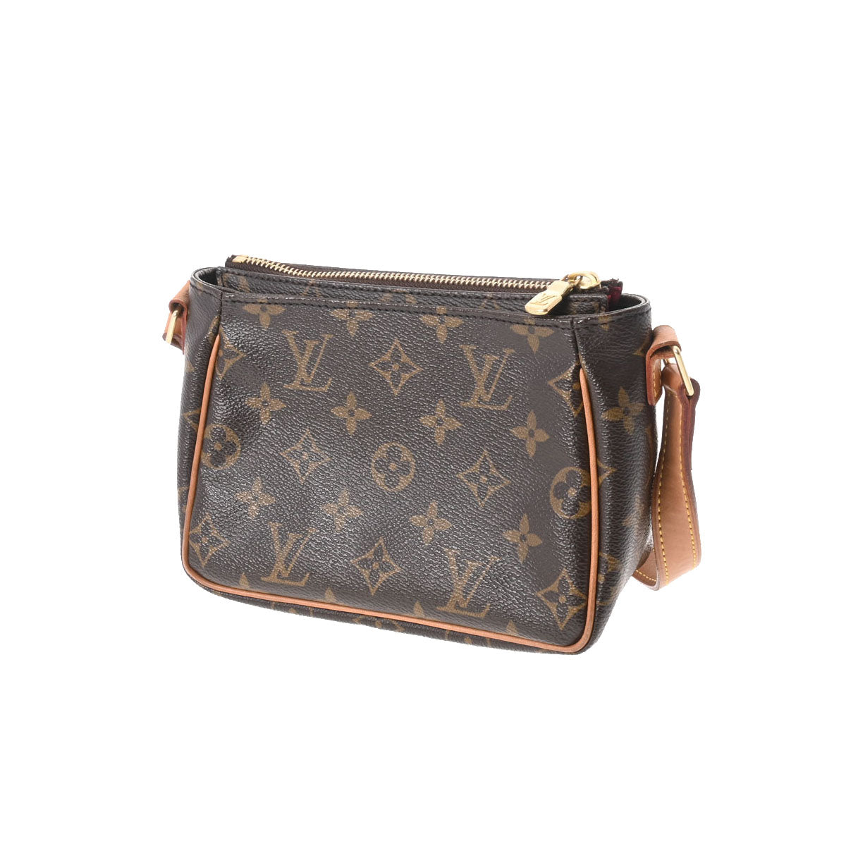 LOUIS VUITTON ルイヴィトン モノグラム ヴィバシテ PM ブラウン 
