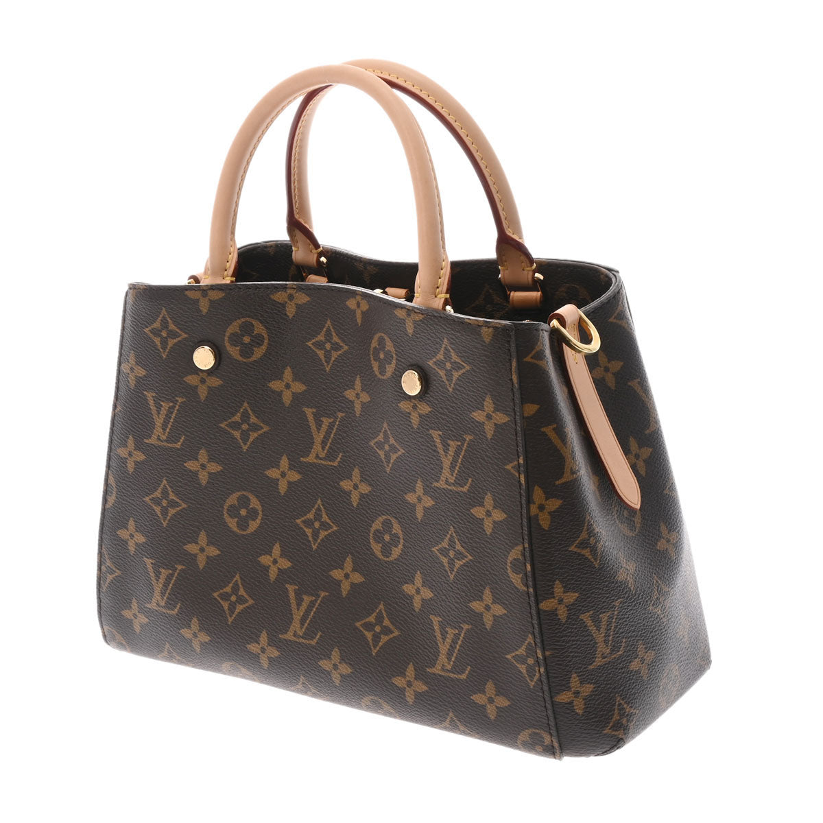 LOUIS VUITTON ルイヴィトン モノグラム モンテーニュBB ブラウン M41055 レディース モノグラムキャンバス 2WAYバッグ  Aランク 中古 - Thebuildteam