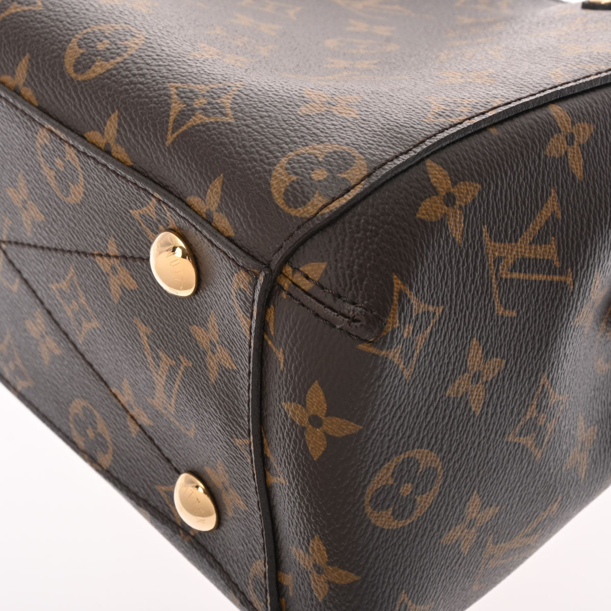 LOUIS VUITTON ルイヴィトン モノグラム モンテーニュBB ブラウン M41055 レディース モノグラムキャンバス 2WAYバッグ  Aランク 中古 - Thebuildteam