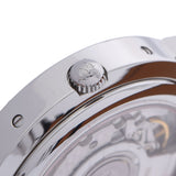 HERMES エルメス クリッパー パワーリザーブ ドゥブルトゥール CL5.710 □D刻印(2000年頃) メンズ SS/革 腕時計 自動巻き 白文字盤 Aランク 中古 銀蔵