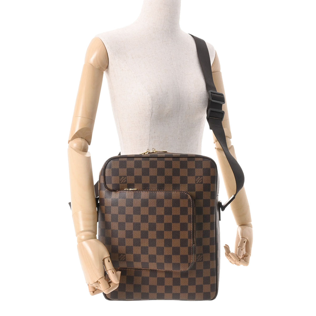 ルイヴィトンオラフMM 14137 ブラウン メンズ ダミエキャンバス ショルダーバッグ N41441 LOUIS VUITTON 中古 –  銀蔵オンライン