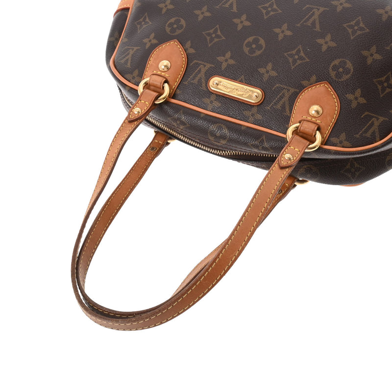 LOUIS VUITTON ルイヴィトン モノグラム モントルグイユ PM ブラウン M95565 レディース モノグラムキャンバス ハンドバッグ Bランク 中古 銀蔵