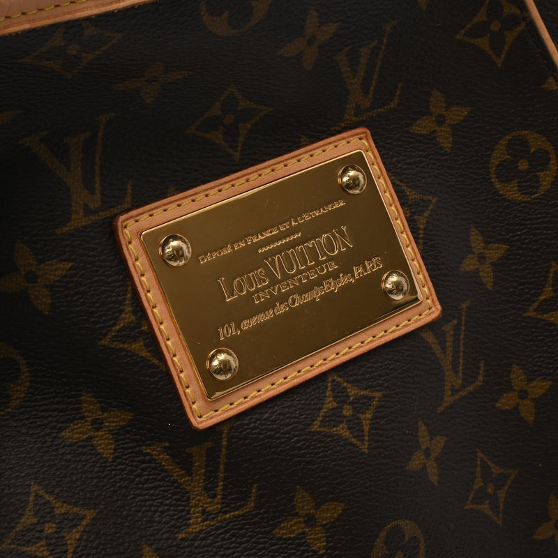 LOUIS VUITTON ルイヴィトン モノグラム ガリエラGM ブラウン M56381 レディース モノグラムキャンバス ショルダーバッグ ABランク 中古 銀蔵