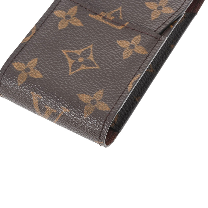 LOUIS VUITTON ルイヴィトン モノグラム シガレットケース ブラウン M63024 ユニセックス モノグラムキャンバス ブランド小物 Aランク 中古 銀蔵