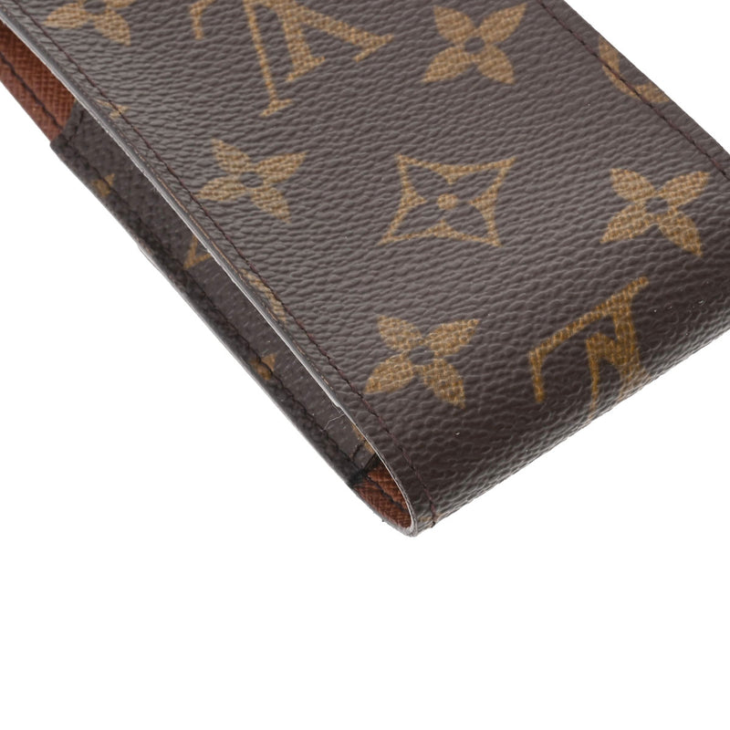 LOUIS VUITTON ルイヴィトン モノグラム シガレットケース ブラウン M63024 ユニセックス モノグラムキャンバス ブランド小物 ABランク 中古 銀蔵