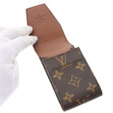 LOUIS VUITTON ルイヴィトン モノグラム シガレットケース ブラウン M63024 ユニセックス モノグラムキャンバス ブランド小物 ABランク 中古 銀蔵