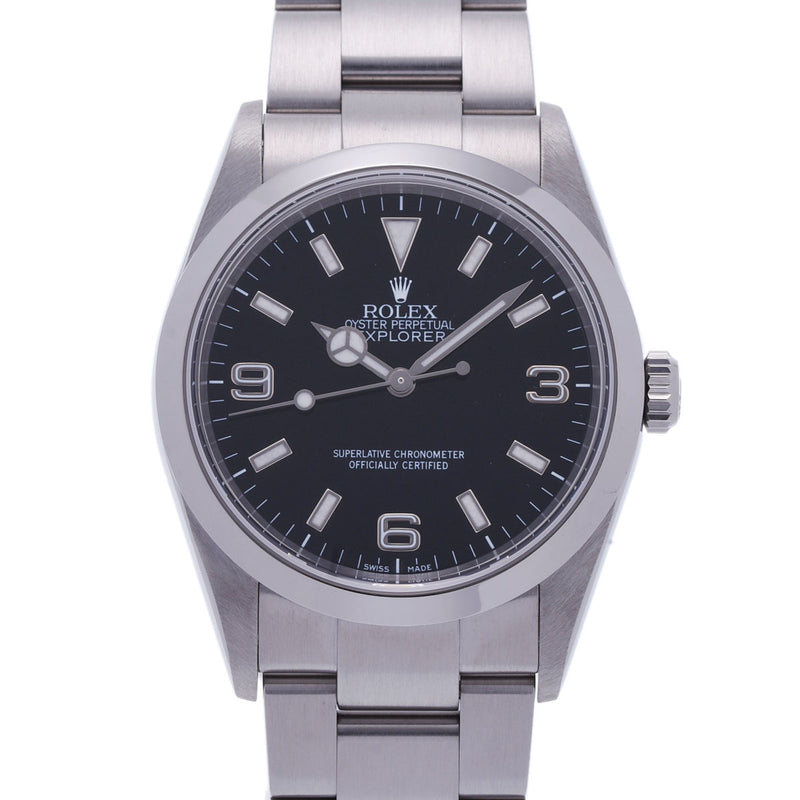 ロレックス ROLEX エクスプローラー１ 114270 ブラック SS 自動巻き メンズ 腕時計