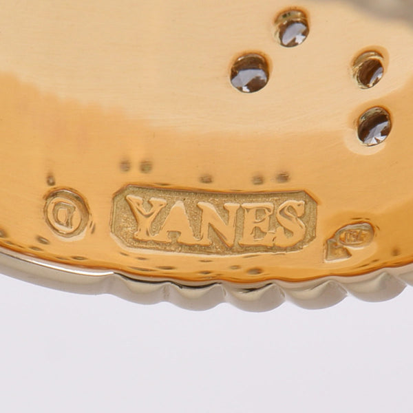 その他 YANES/ヤーネス フラワーリング 15号 レディース K18イエローゴールド リング・指輪 Aランク 中古 銀蔵