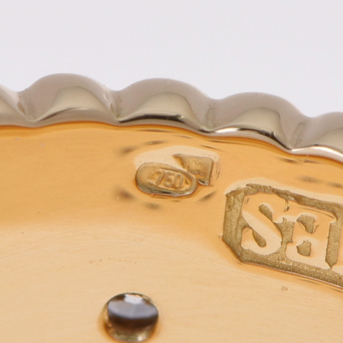 その他YANES/ヤーネス フラワーリング レディース K18イエローゴールド