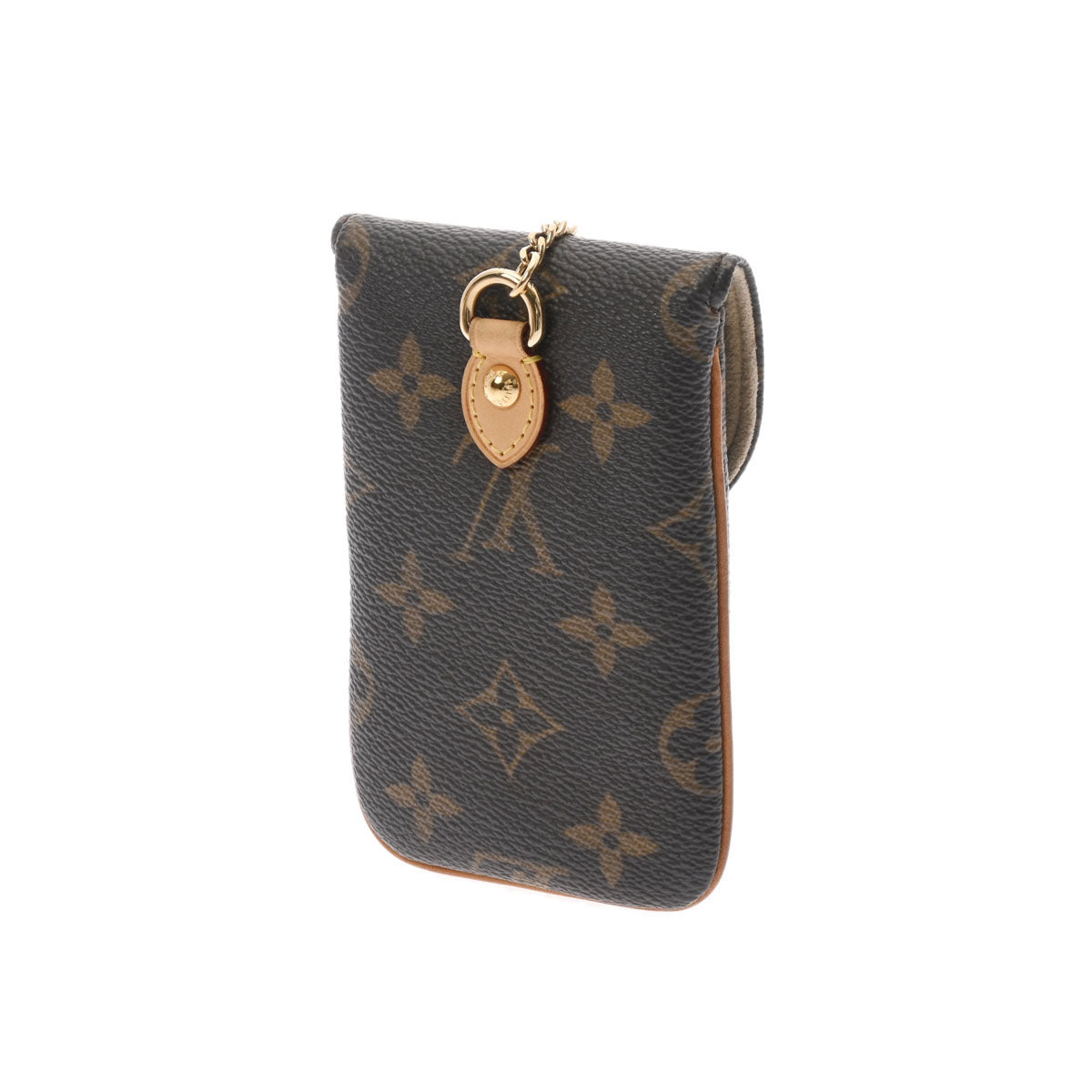 希少‼️ LOUIS VUITTONルイヴィトン　モノグラム　エテュイテレフォンヌ ルイヴィトンエテュイ テレフォンヌMM 14145 ブラウン