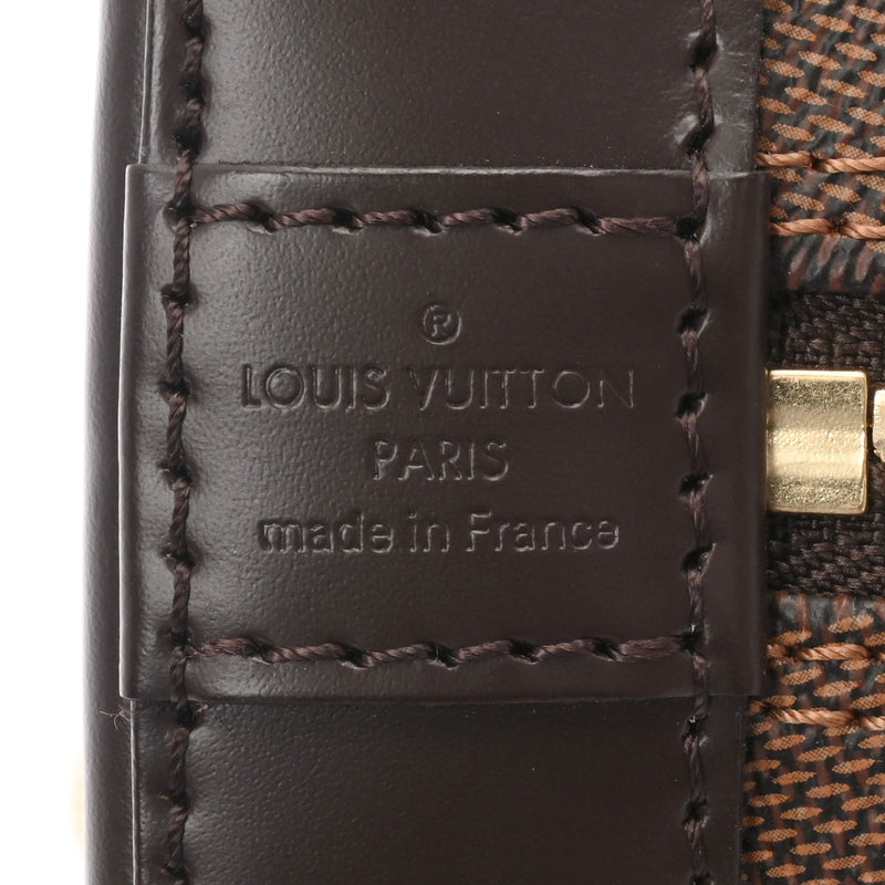 LOUIS VUITTON ルイヴィトン ダミエ アルマBB ブラウン N41221 レディース ダミエキャンバス 2WAYバッグ 新同 中古 銀蔵