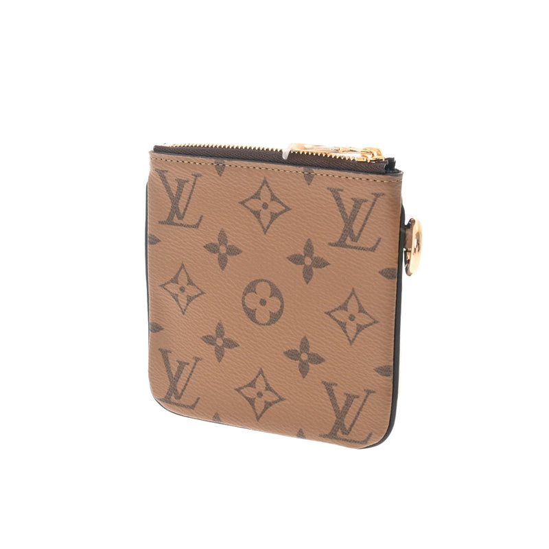 LOUIS VUITTON ルイヴィトン モノグラム ポシェットトリオ ブラウン/ベージュ M68756 レディース モノグラムジャイアントリバース ポーチ 未使用 銀蔵