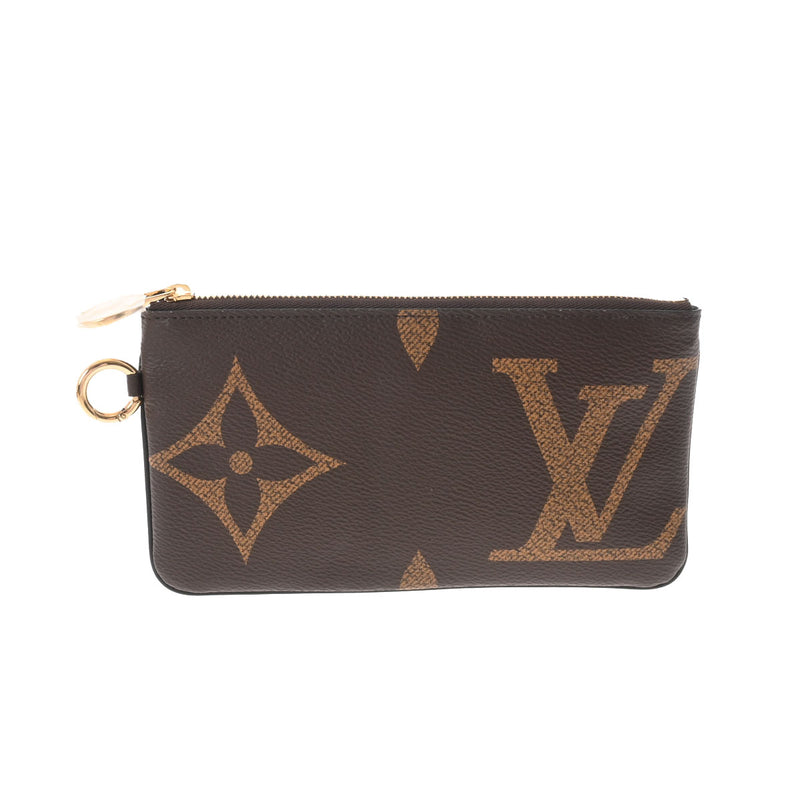 LOUIS VUITTON ルイヴィトン モノグラム ポシェットトリオ ブラウン/ベージュ M68756 レディース モノグラムジャイアントリバース ポーチ 未使用 銀蔵