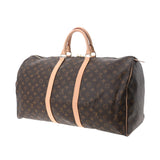 LOUIS VUITTON ルイヴィトン モノグラム キーポル55 ブラウン M41424 ユニセックス モノグラムキャンバス ボストンバッグ 未使用 銀蔵