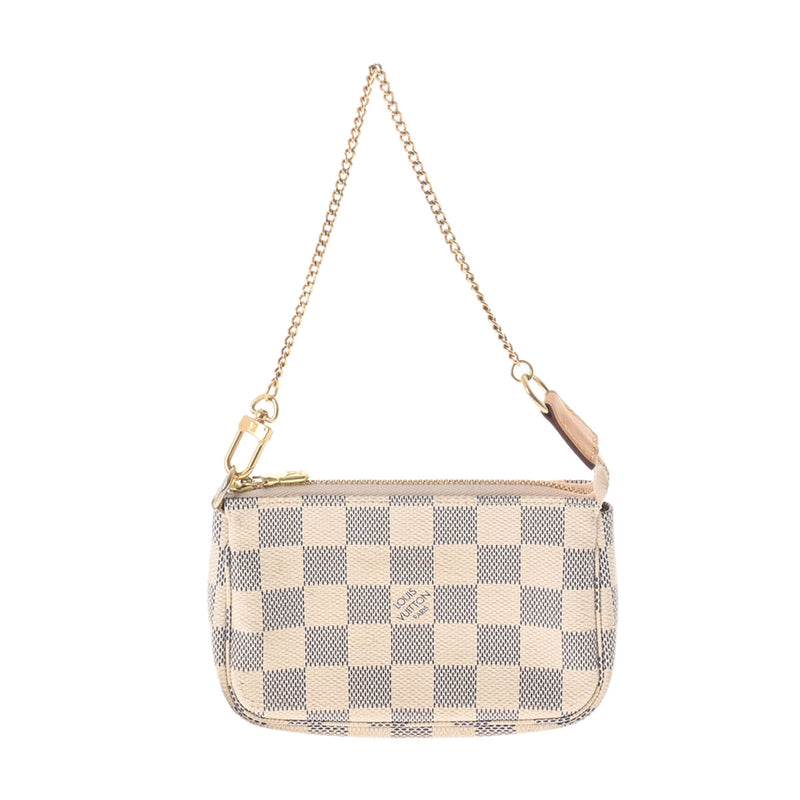 LOUIS VUITTON ルイヴィトン  ダミエアズール アクセサリーポーチ横225cm縦14cm幅4cm