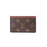 LOUIS VUITTON ルイヴィトン モノグラム ポルトカルトサーンプル ブラウン M61733 ユニセックス モノグラムキャンバス カードケース 新同 中古 銀蔵