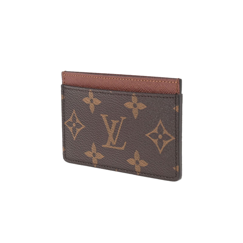 LOUIS VUITTON ルイヴィトン モノグラム ポルトカルトサーンプル ブラウン M61733 ユニセックス モノグラムキャンバス カードケース 新同 中古 銀蔵