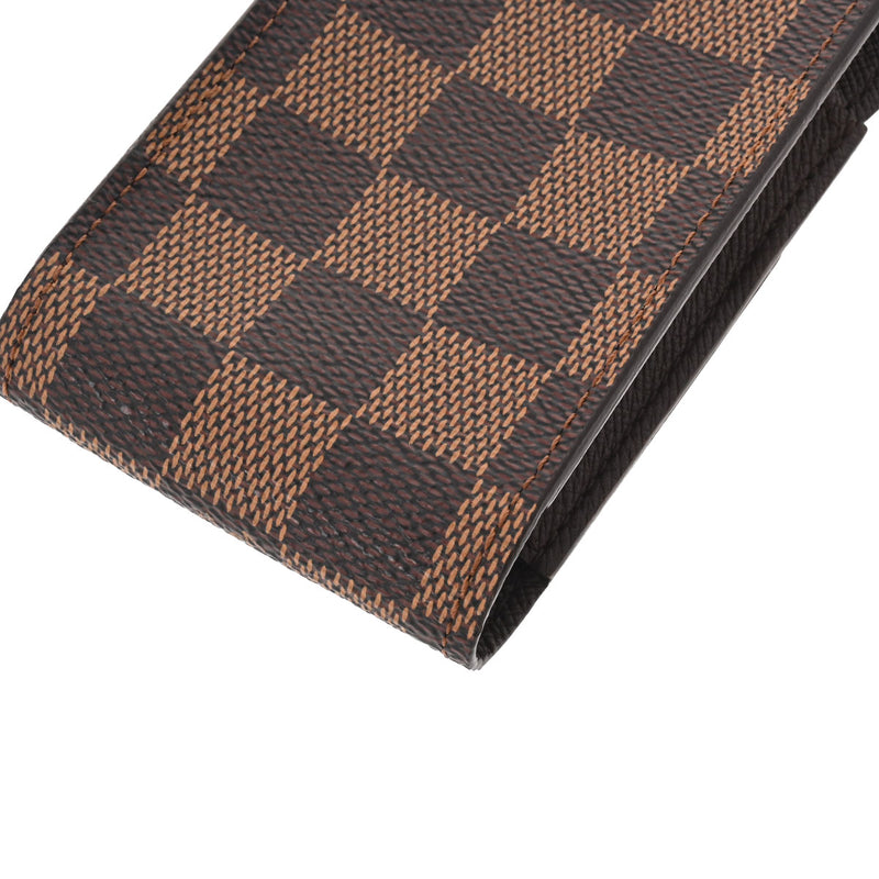 LOUIS VUITTON ルイヴィトン ダミエ シガレットケース ブラウン N63024 レディース ダミエキャンバス ブランド小物 ABランク 中古 銀蔵