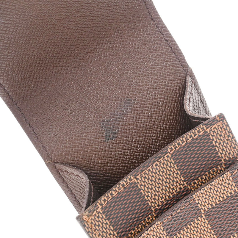 LOUIS VUITTON ルイヴィトン ダミエ シガレットケース ブラウン N63024 レディース ダミエキャンバス ブランド小物 ABランク 中古 銀蔵