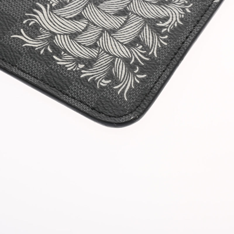 LOUIS VUITTON ルイヴィトン ダミエ ポシェットジュール PM クリストファーネメス グレー N61231 メンズ ダミエグラフィットキャンバス クラッチバッグ Aランク 中古 銀蔵