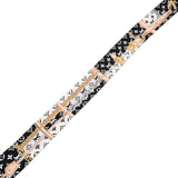 LOUIS VUITTON ルイヴィトン バンドー モノグラム コンフィデンシャル 黒/白 M78656 レディース シルク100％ スカーフ Aランク 中古 銀蔵