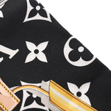 LOUIS VUITTON ルイヴィトン バンドー モノグラム コンフィデンシャル 黒/白 M78656 レディース シルク100％ スカーフ Aランク 中古 銀蔵