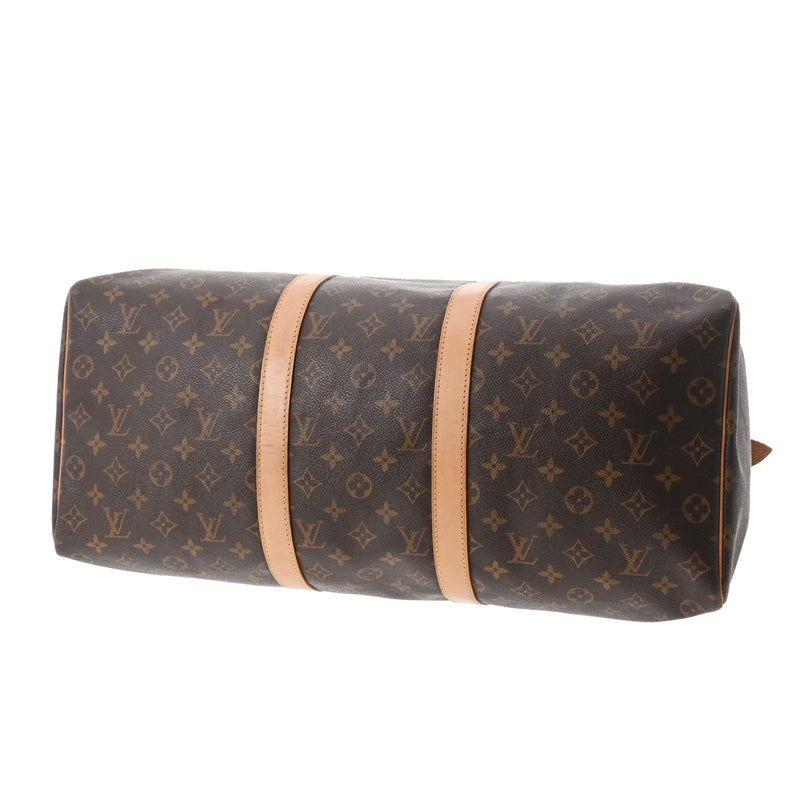 LOUIS VUITTON ルイヴィトン モノグラム キーポル 50 ブラウン M41426 レディース モノグラムキャンバス ボストンバッグ Bランク 中古 銀蔵