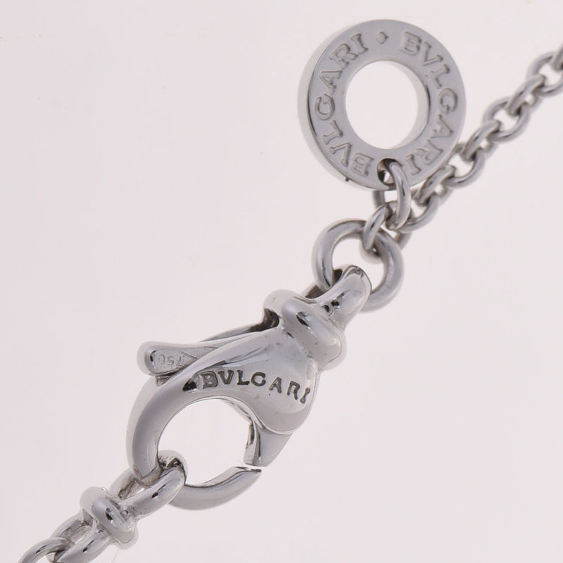 BVLGARI ブルガリ B-ZERO1 レディース K18ホワイトゴールド ネックレス Aランク 中古 銀蔵