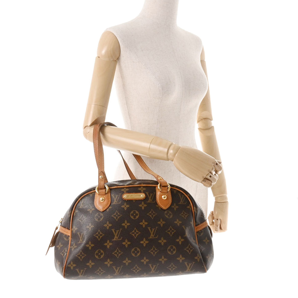 ルイヴィトンモントルグイユ PM 14145 ブラウン レディース モノグラムキャンバス ハンドバッグ M95565 LOUIS VUITTON 中古  – 銀蔵オンライン