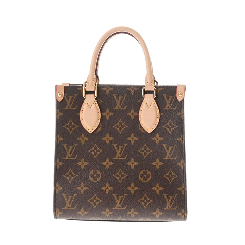 LOUIS VUITTON ルイヴィトン モノグラム サックプラ BB ブラウン M46265 レディース モノグラムキャンバス 2WAYバッグ Aランク 中古 銀蔵