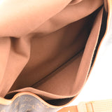 LOUIS VUITTON ルイヴィトン モノグラム ソミュール 35 ブラウン M42254 レディース モノグラムキャンバス ショルダーバッグ Bランク 中古 銀蔵