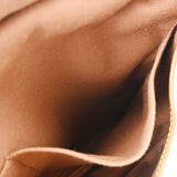 LOUIS VUITTON ルイヴィトン モノグラム ソミュール 35 ブラウン M42254 レディース モノグラムキャンバス ショルダーバッグ Bランク 中古 銀蔵