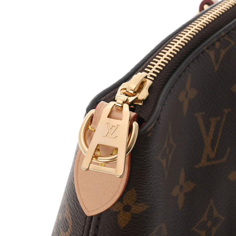 LOUIS VUITTON ルイヴィトン モノグラム ボエシ NM MM ブラウン M45987 レディース モノグラムキャンバス 2WAYバッグ 新同 中古 銀蔵