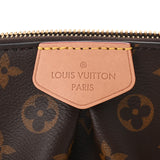 LOUIS VUITTON ルイヴィトン モノグラム ボエシ NM MM ブラウン M45987 レディース モノグラムキャンバス 2WAYバッグ 新同 中古 銀蔵