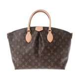 LOUIS VUITTON ルイヴィトン モノグラム ボエシ NM MM ブラウン M45987 レディース モノグラムキャンバス 2WAYバッグ 新同 中古 銀蔵