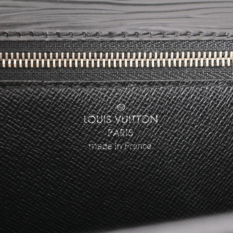 LOUIS VUITTON ルイヴィトン エピ モンソー 黒 シルバー金具 M52792 ユニセックス エピレザー ハンドバッグ ABランク 中古 銀蔵