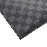LOUIS VUITTON ルイヴィトン ダミエ アンフィニ  ポシェット・ディスカバリー 黒/グレー N60112 メンズ ダミエグラフィットキャンバス クラッチバッグ Aランク 中古 銀蔵
