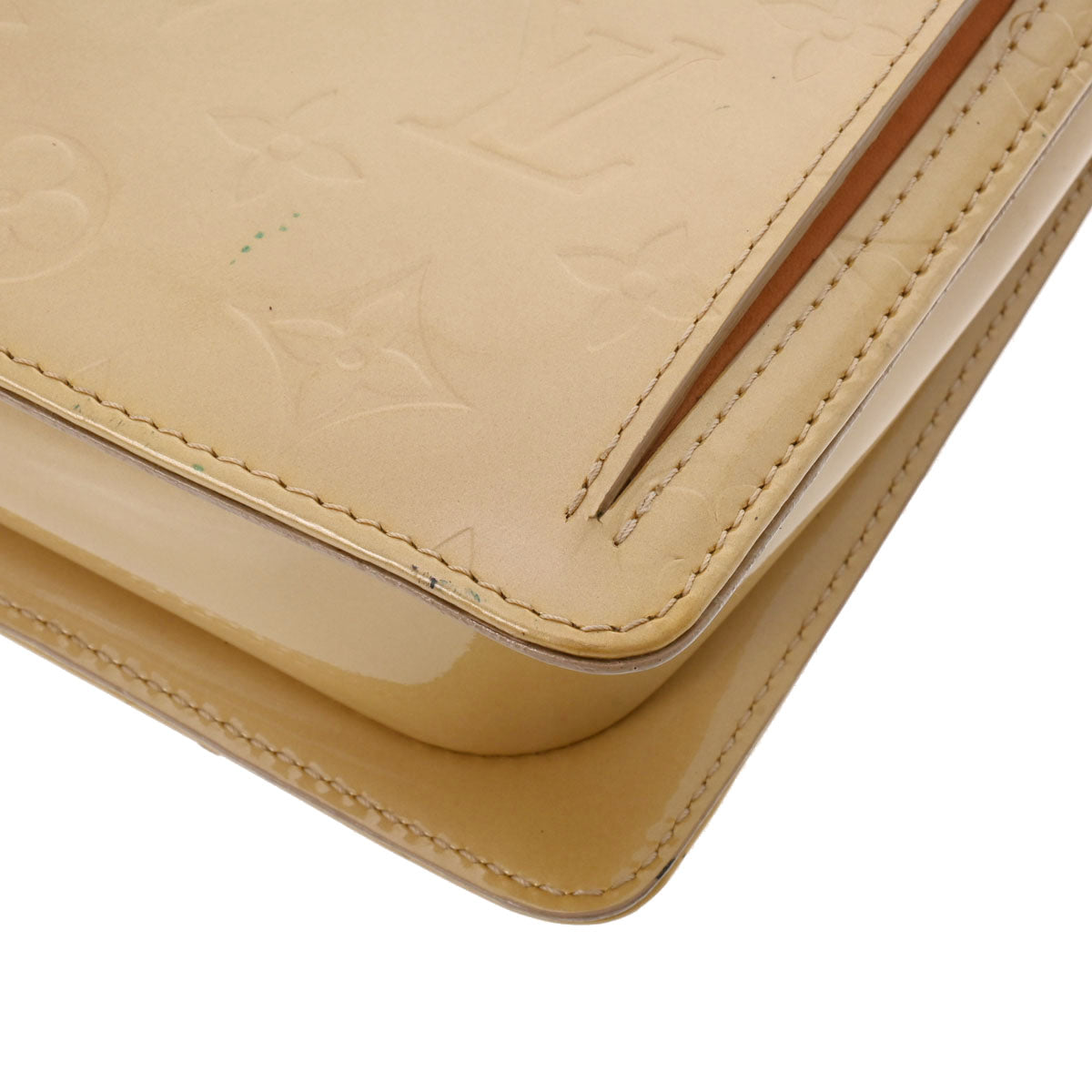 ルイヴィトンモット 14125 ベージュ レディース モノグラムヴェルニ