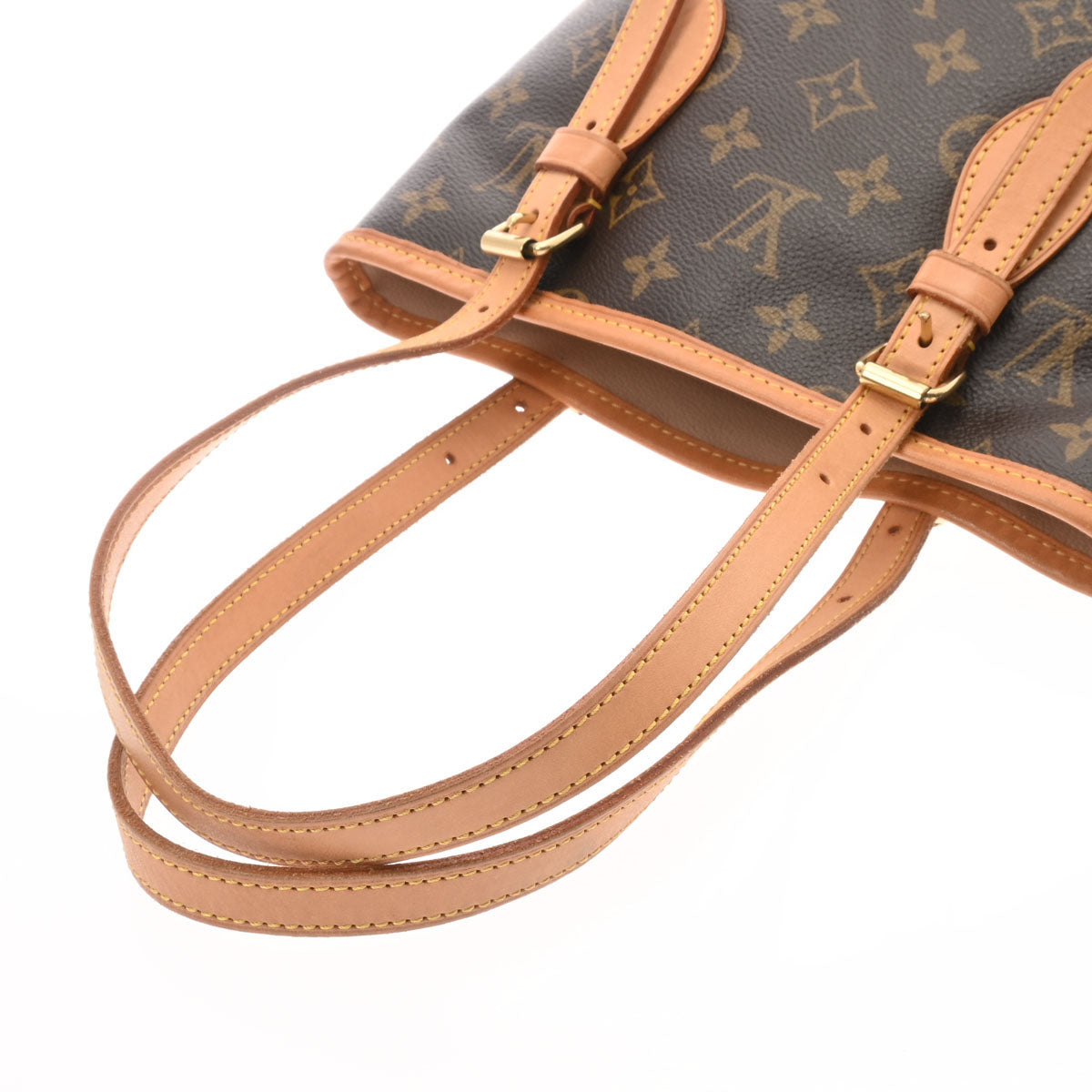 LOUIS VUITTON ルイヴィトン モノグラム バケットPM ブラウン M42238 レディース モノグラムキャンバス ハンドバッグ Bランク  中古 - 通販超高品質