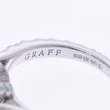 GRAFF グラフ コンステレーション ハートダイヤ リング D0.72ct F-VS2 5.5号 レディース K18ホワイトゴールド リング・指輪 Aランク 中古 銀蔵