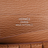 HERMES エルメス ベアン コンパクト  ケプラーチョ パラジウム金具 Z刻印(2021年頃) レディース シェーブル 二つ折り財布 Aランク 中古 銀蔵