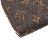 LOUIS VUITTON ルイヴィトン モノグラム ポルトフォイユクレマンス ブラウン/ミモザ M60744 レディース モノグラムキャンバス 長財布 Aランク 中古 銀蔵