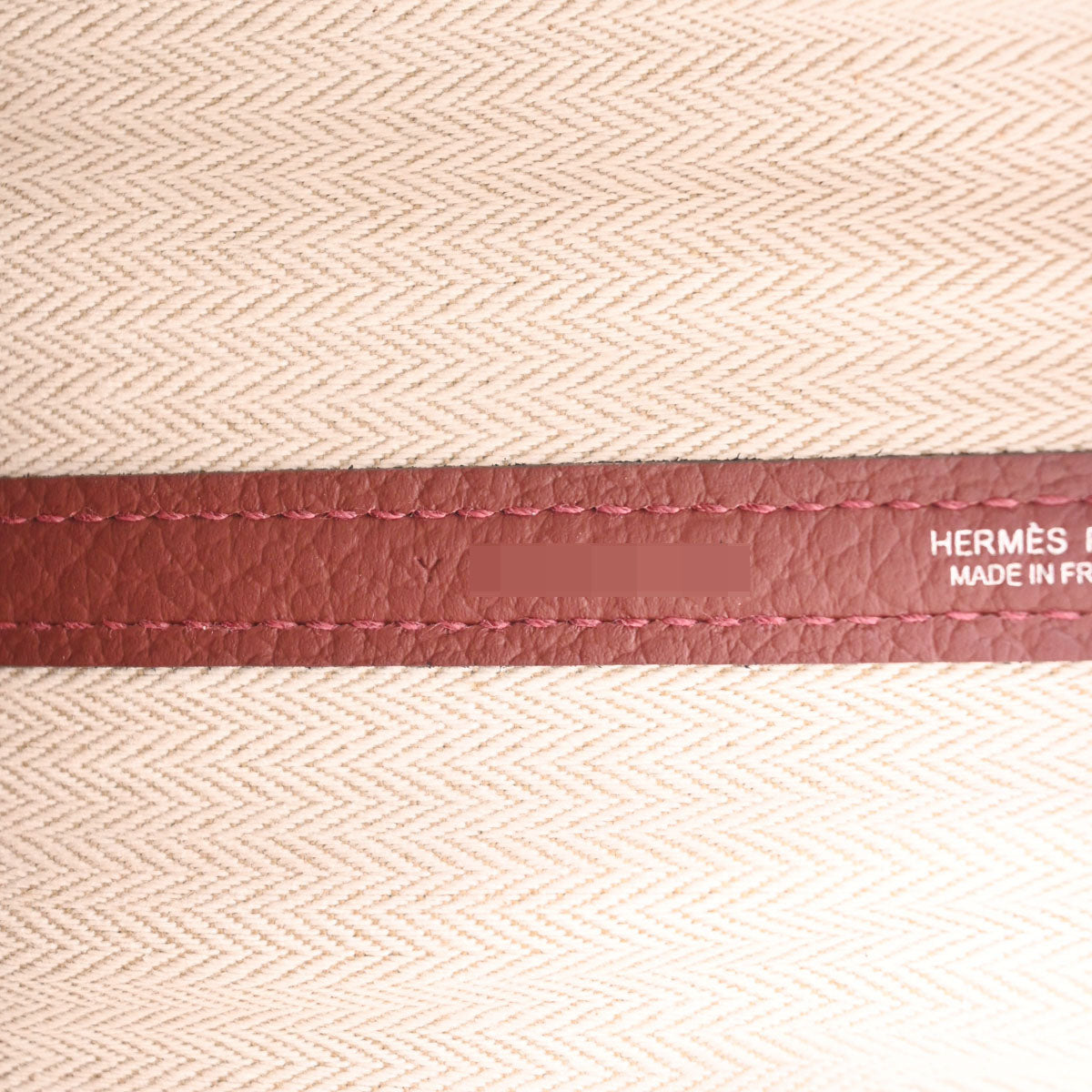 エルメスガーデンパーティ TPM ルージュアッシュ シルバー金具 Y刻印