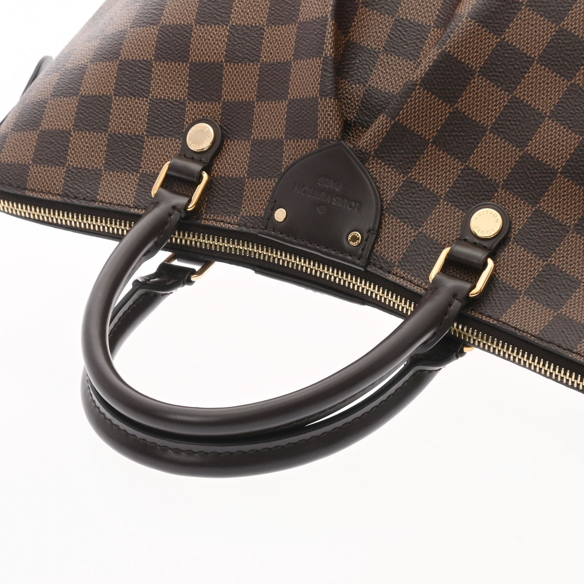 ルイ・ヴィトン ダミエ ハンドバッグ シリアル番号・保存袋付き レディース ルイ・ヴィトン ダミエ ハンドバッグ シリアル番号・保存袋付き