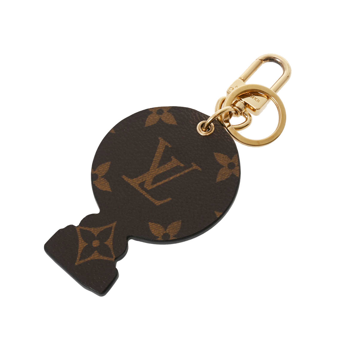 ルイヴィトンポルトクレ ヴィヴィエンヌ バッグチャーム 白/ピンク