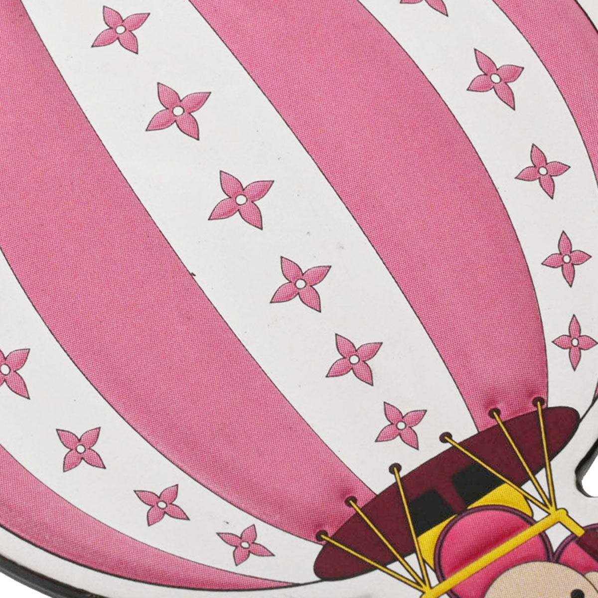 ルイヴィトンポルトクレ ヴィヴィエンヌ バッグチャーム 白/ピンク