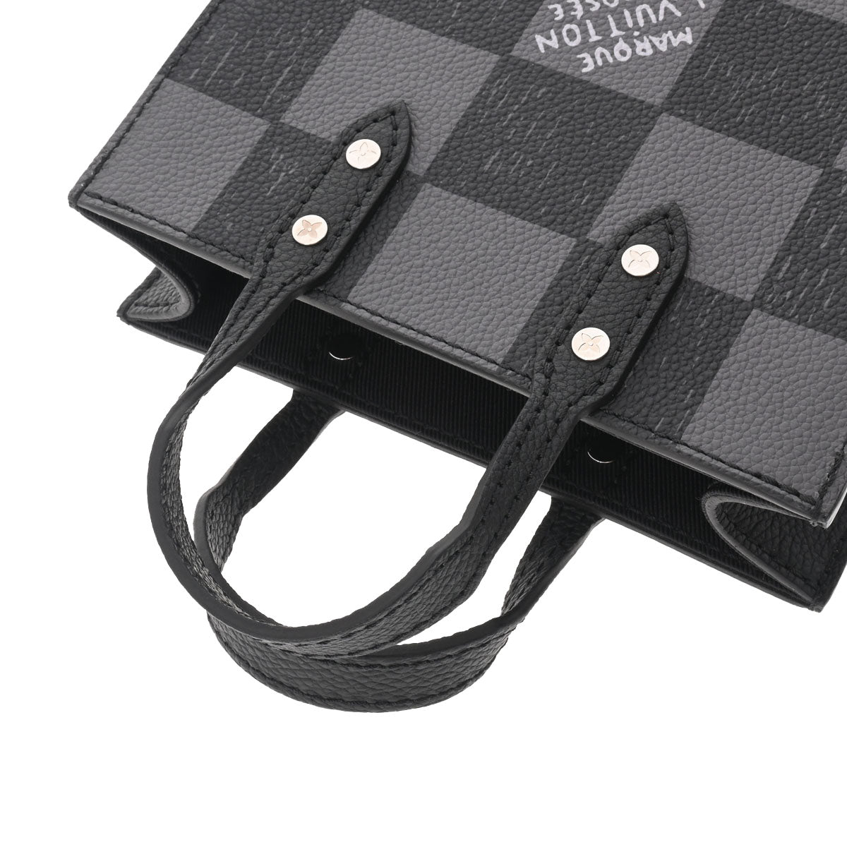 ルイヴィトンダミエ サック プラ チェッカーボード ブラック/グレー メンズ ハンドバッグ N60479 LOUIS VUITTON 中古 –  銀蔵オンライン