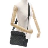 LOUIS VUITTON ルイヴィトン モノグラム エクリプス トリオメッセンジャー 黒/グレー M69443 メンズ モノグラムエクリプスキャンバス ショルダーバッグ Aランク 中古 銀蔵