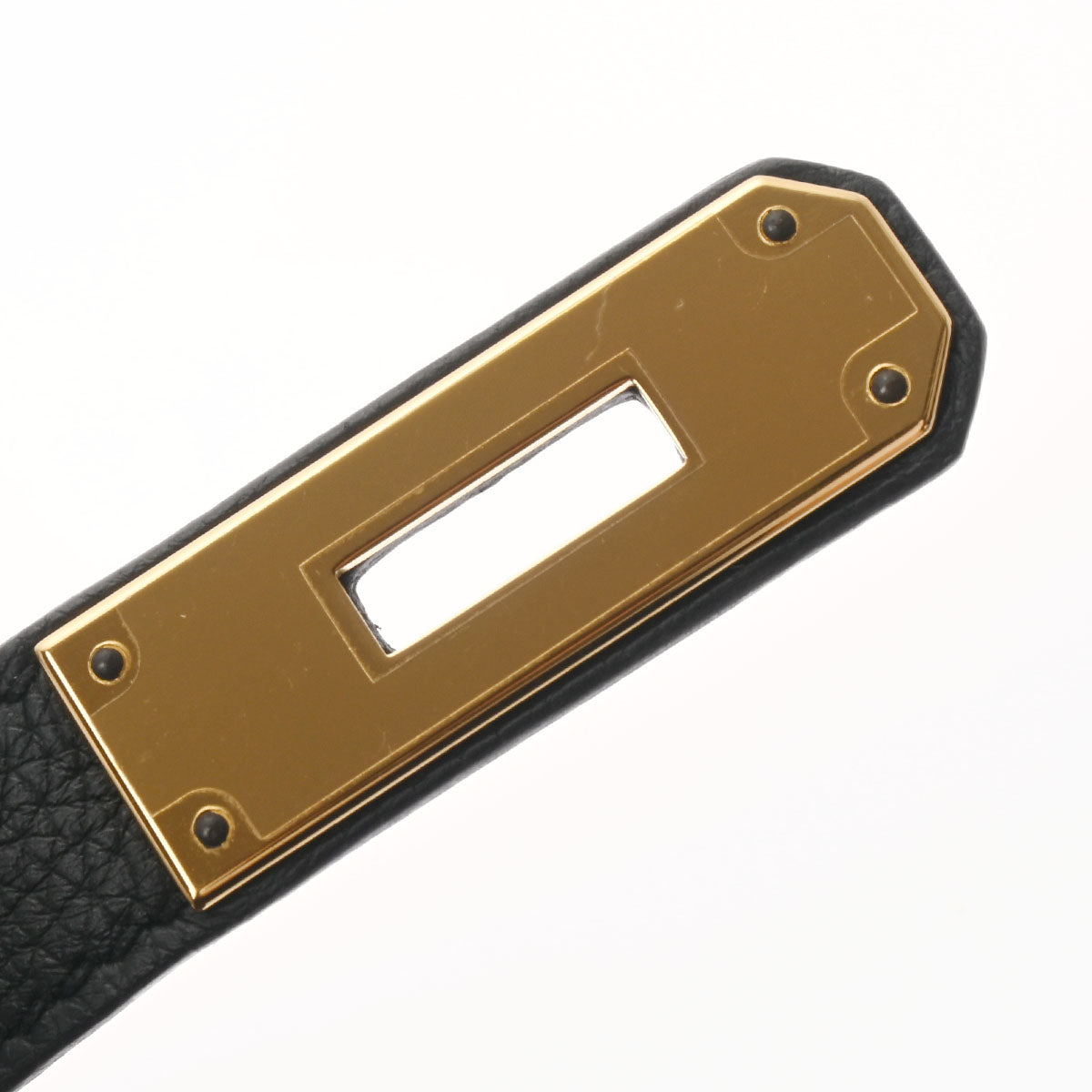 エルメスバーキン35 ブラック ゴールド金具 C刻印(2018年頃)刻印 ユニ