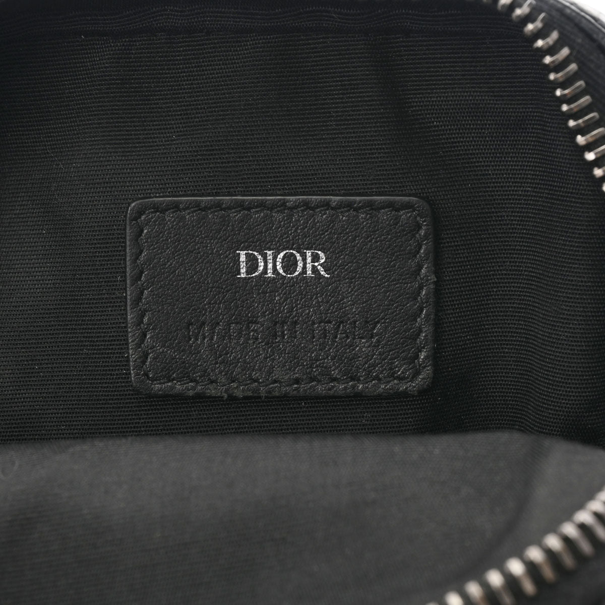 クリスチャンディオールRIDER マイクロポーチ ブラック シルバー金具 メンズ 2WAYバッグ 2OBCA326YSE_H05E CHRISTIAN  DIOR 中古 – 銀蔵オンライン